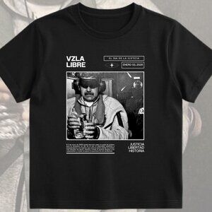 Venezuela Libre Unisex Tee, Maduro Shirt, Justice & Freedom Shirt, Historic Mome